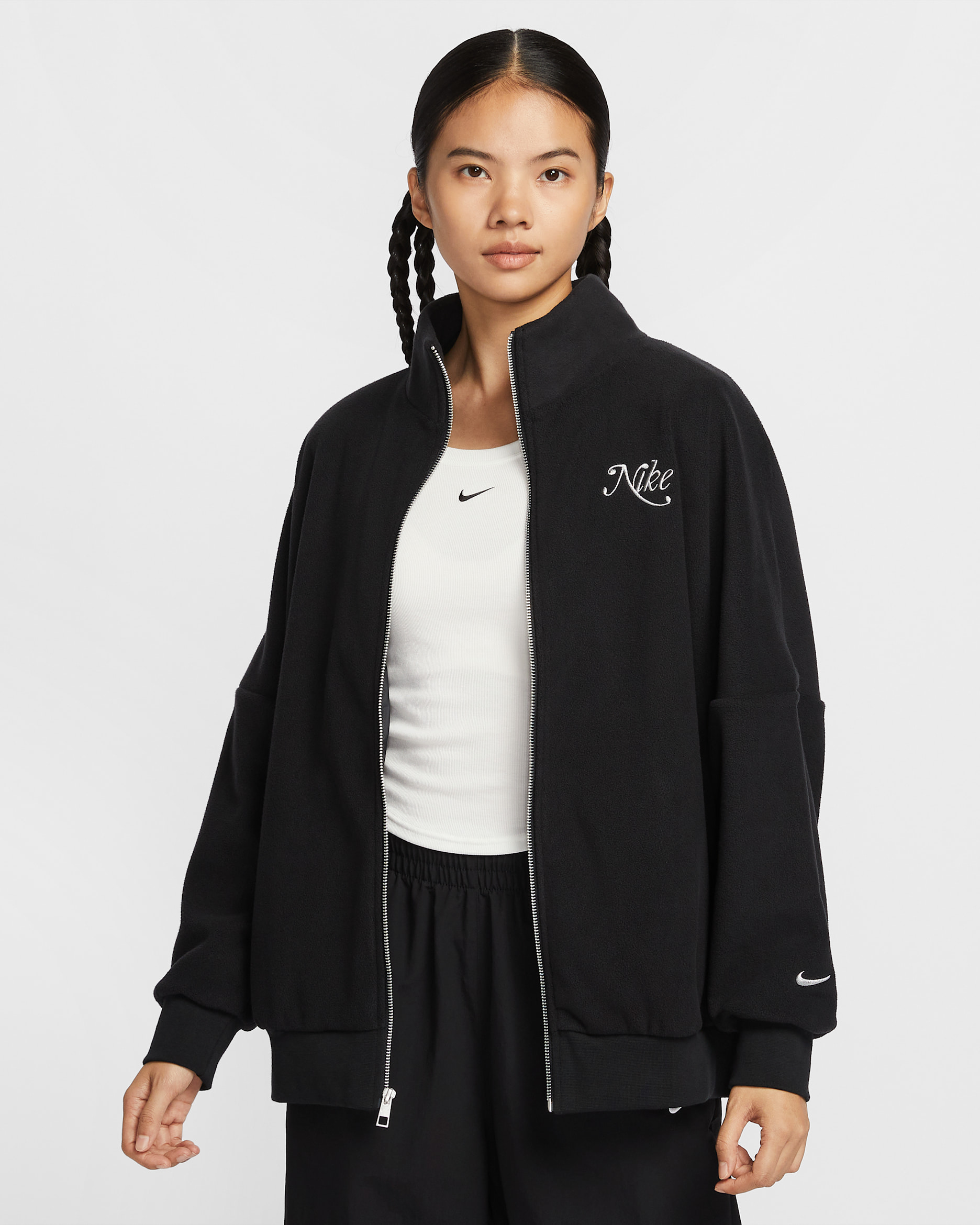 NIKE ナイキ SWOOSH セットアップ アノラックJKT トラックパンツ 新品 NIKE 上下セット アノラック ビッグスウォッシュ 迷彩